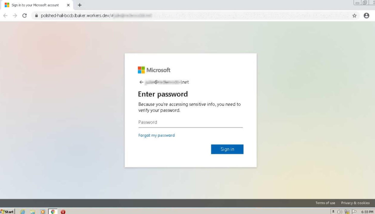 Microsoft Password Expiration Scam Uses Customized Image to Steal Victims'  Account Details