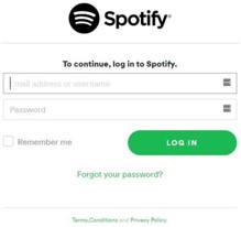 spotify login harvesting